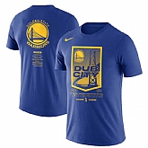 Golden State Warriors Nike 2018 NBA Finals Bound City DNA Cotton Performance T-Shirt Blue,baseball caps,new era cap wholesale,wholesale hats